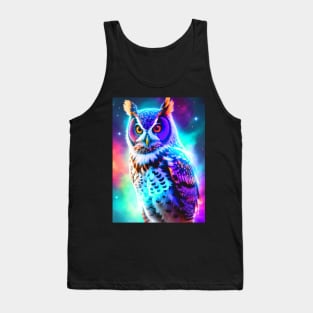 Nebula owl Tank Top